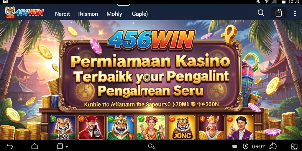 Tampilan gameplay yang menakjubkan di 456WIN, nikmati keseruan permainan Kasino.