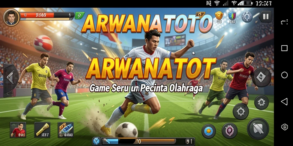 Tampilan gameplay ARWANATOTO yang seru dan dinamis.