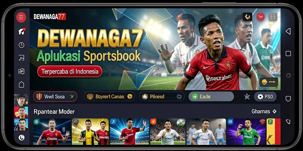 Screenshot DEWANAGA77 menunjukkan tampilan antarmuka taruhan yang menarik.