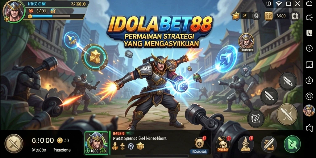 Tampilan gameplay seru dan mendebarkan di IDOLABET88.