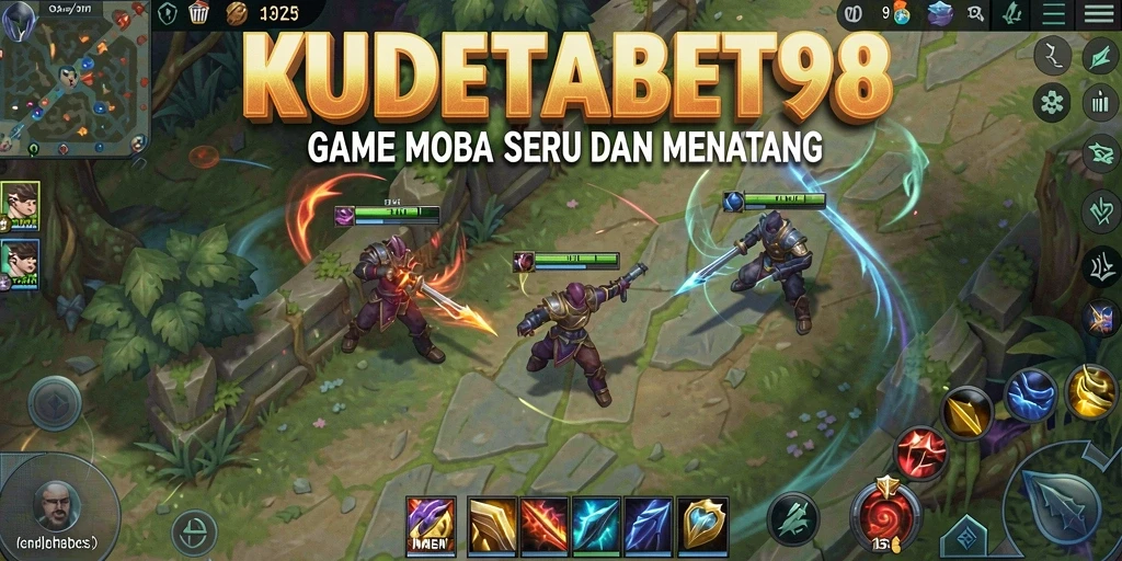 Tampilan gameplay seru dari KUDETABET98 dengan aksi dinamis dan tim yang kompetitif.