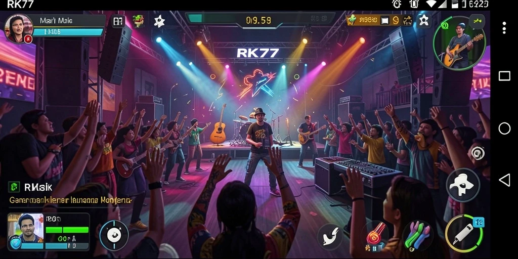 Tampilan menarik dari gameplay RK77 yang menyenangkan.