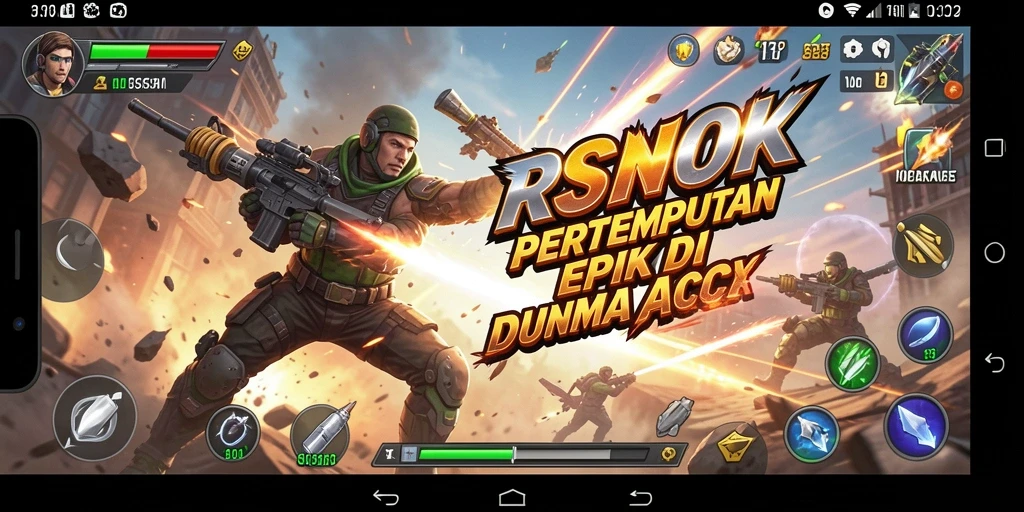 Tangkapan layar gameplay RSNOK yang menegangkan dan mendebarkan.